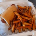 Kids Hot Dog Meal from our restaurant serving Cobalt, Elk Lake, and Earlton. Try one of our delicious desserts!