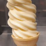 Soft serve ice cream in Elk Lake and Englehart and Cobalt, Ontario. A vanilla soft serve ice cream cone from our restaurant. Try one of our delicious desserts!